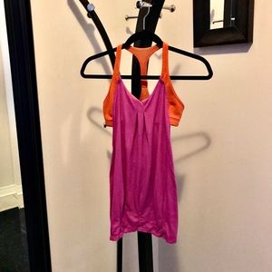 Lululemon Athletica Top with Sports Bra